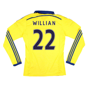 Chelsea 2014-15 Long Sleeve Away Shirt (S) (Excellent) (Willian 22)_1