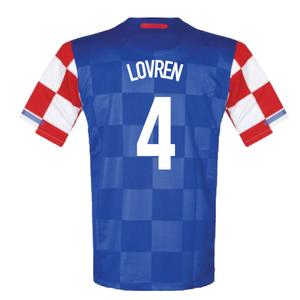 Croatia 2010-12 Away Shirt (Excellent) (Lovren 4)_1