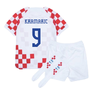 Croatia 2022-2023 Home Mini Kit (6-7y) (BNWT) (Kramaric 9)_1