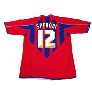 Crystal Palace 2007-08 Home Shirt (S) (Good) (Speroni 12)_1