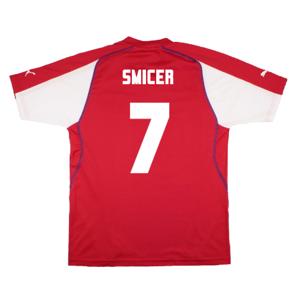 Czech Republic 2003-04 Home Shirt (Excellent) (Smicer 7)_1