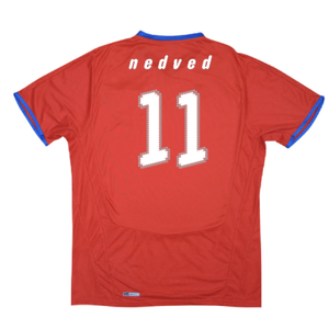 Czech Republic 2008-10 Home Shirt (XL) (Good) (Nedved 11)_1