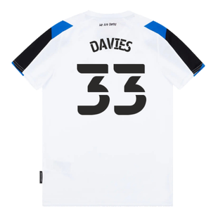 Derby County 2021-22 Home Shirt (XXL) (Mint) (Davies 33)_1