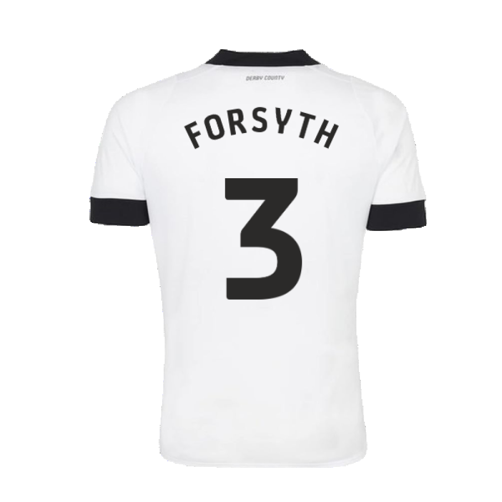 Derby County 2022-23 Home Shirt (Sponsorless) (S) (Forsyth 3) (Mint)_1