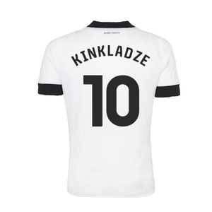 Derby County 2022-23 Home Shirt (Sponsorless) (S) (Kinkladze 10) (Excellent)_1