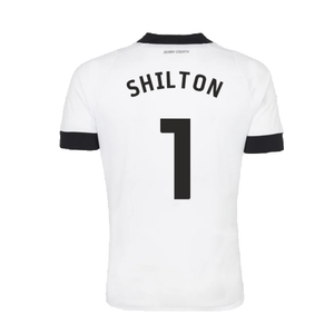 Derby County 2022-23 Home Shirt (Sponsorless) (S) (Shilton 1) (Mint)_1