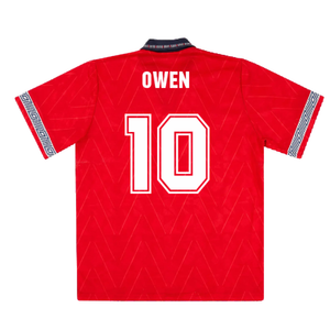 England 1990-92 Away Shirt (Excellent) (Owen 10)_1