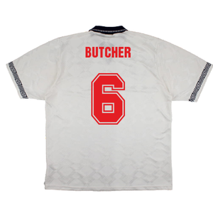 England 1990-92 Home Shirt (L) (Very Good) (Butcher 6)_1