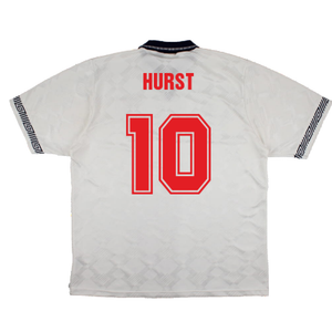 England 1990-92 Home Shirt (L) (Very Good) (Hurst 10)_1