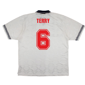 England 1990-92 Home Shirt (XL) (Very Good) (Terry 6)_1