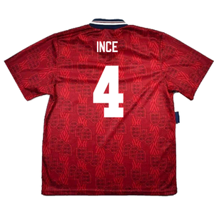 England 1993-95 Away Shirt (Very Good) (Ince 4)_1