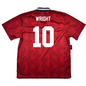 England 1993-95 Away Shirt (Very Good) (Wright 10)_1