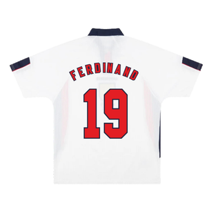 England 1997-99 Away Shirt (L) (Very Good) (FERDINAND 19)_1