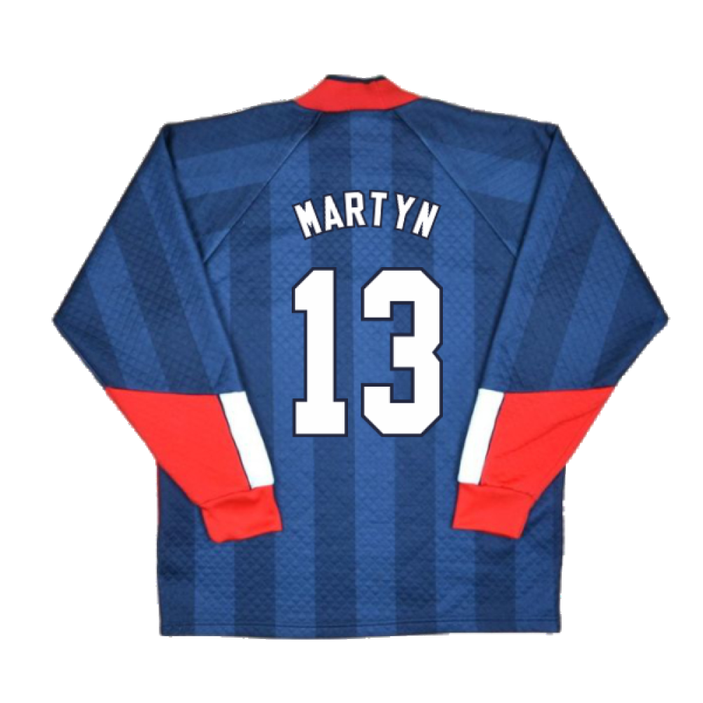 England 1997-98 Away Goalkeeper Shirt (L) (Excellent) (Martyn 13)_1
