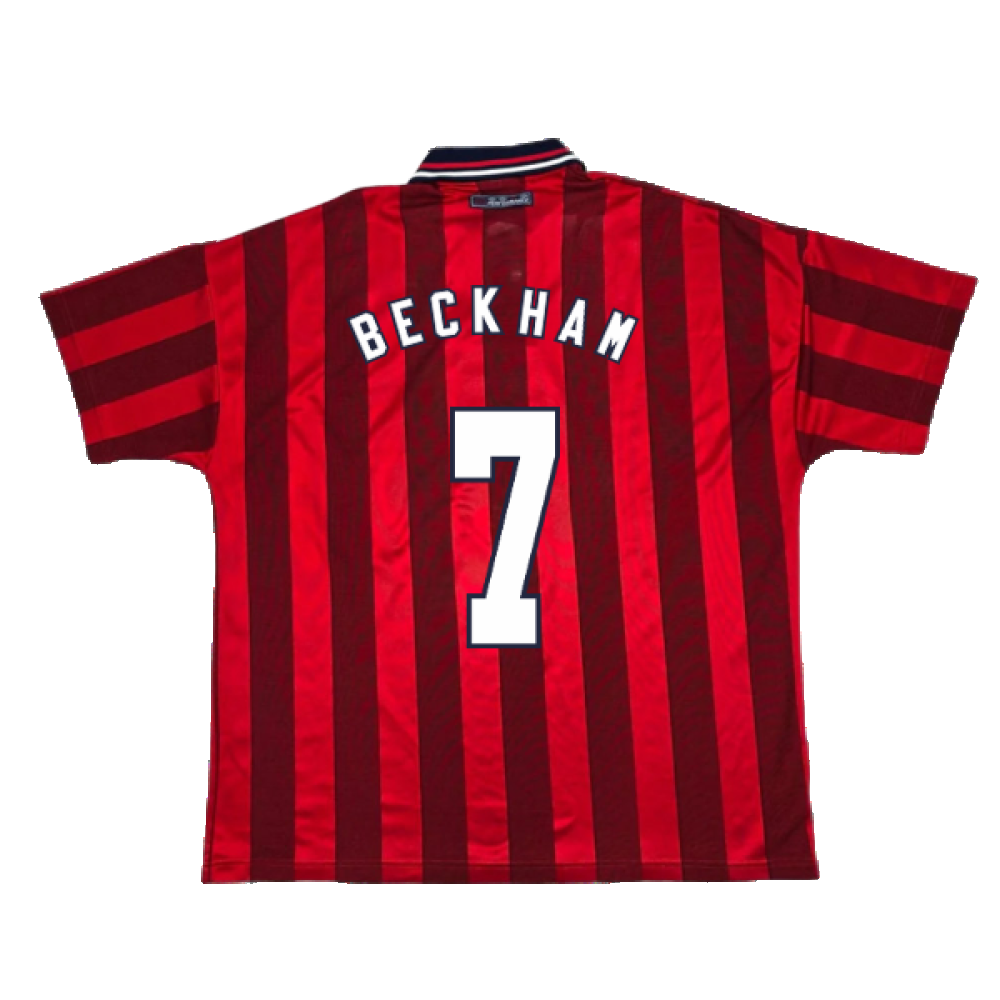 England 1997-99 Away Shirt (XL) (Excellent) (BECKHAM 7)_1