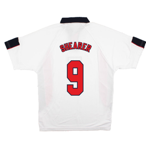 England 1997-99 Score Draw Home Shirt (M) (Mint) (SHEARER 9)_2