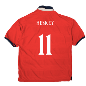 England 1999-01 Away Shirt (Very Good) (Heskey 11)_2