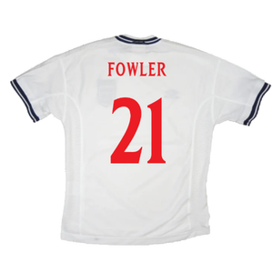 England 1999-01 Home Shirt (Very Good) (Fowler 21)_1