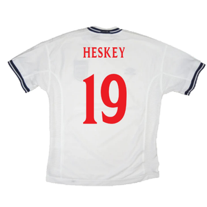 England 1999-01 Home Shirt (XL) (Very Good) (Heskey 19)_1