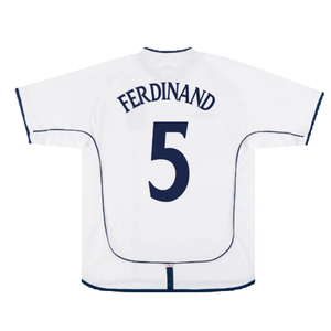 England 2001-03 Home Shirt (XL) (Fair) (FERDINAND 5)_1