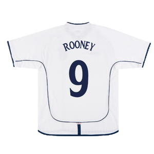 England 2001-03 Home Shirt (L) (Very Good) (ROONEY 9)_2