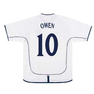 England 2001-03 Home Shirt (XL) (Good) (OWEN 10)_1