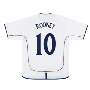 England 2001-03 Home Shirt (XL) (Fair) (ROONEY 10)_1