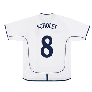 England 2001-03 Home Shirt (Fair) (Scholes 8)_1