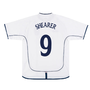 England 2001-03 Home Shirt (Good) (SHEARER 9)_1