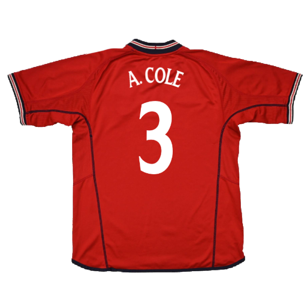 England 2002-04 Away Shirt (S) (Excellent) (A. Cole 3)_1