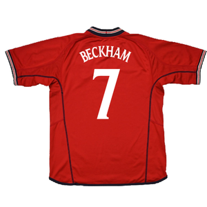 England 2002-04 Away Shirt (M) (Excellent) (Beckham 7)_1