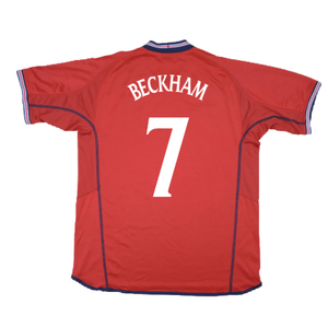 England 2002-04 Away Shirt (Excellent) (Beckham 7)_2