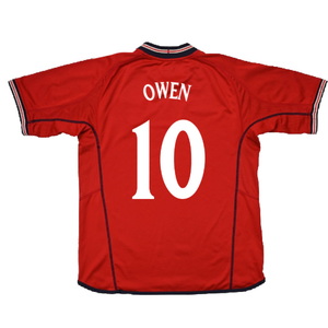 England 2002-04 Away Shirt (Excellent) (OWEN 10)_1