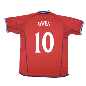 England 2002-04 Away Shirt (Very Good) (Owen 10)_2