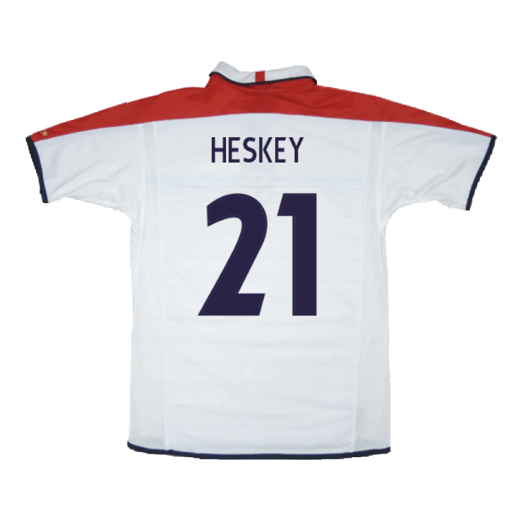 England 2003-05 Home (Excellent) (Heskey 21)_1