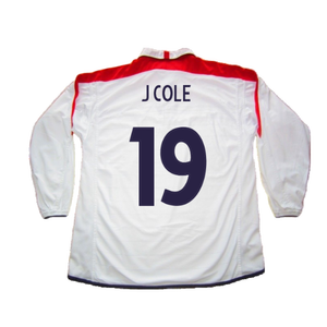 England 2003-05 Home L/S Shirt (M) (Excellent) (J Cole 19)_1