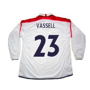 England 2003-05 Home L/S Shirt (M) (Excellent) (Vassell 23)_1