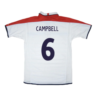 England 2003-05 Home Shirt (XL) (Good) (Campbell 6)_1