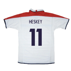 England 2003-05 Home Shirt (Good) (Heskey 11)_1