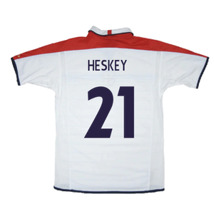 England 2003-05 Home Shirt (M) (Excellent) (Heskey 21)_1