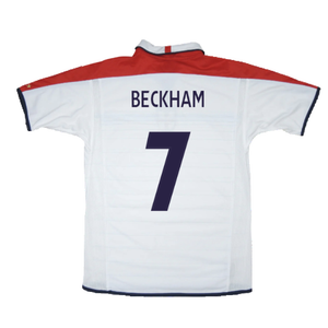 England 2003-05 Home Shirt (L) (Very Good) (BECKHAM 7)_2