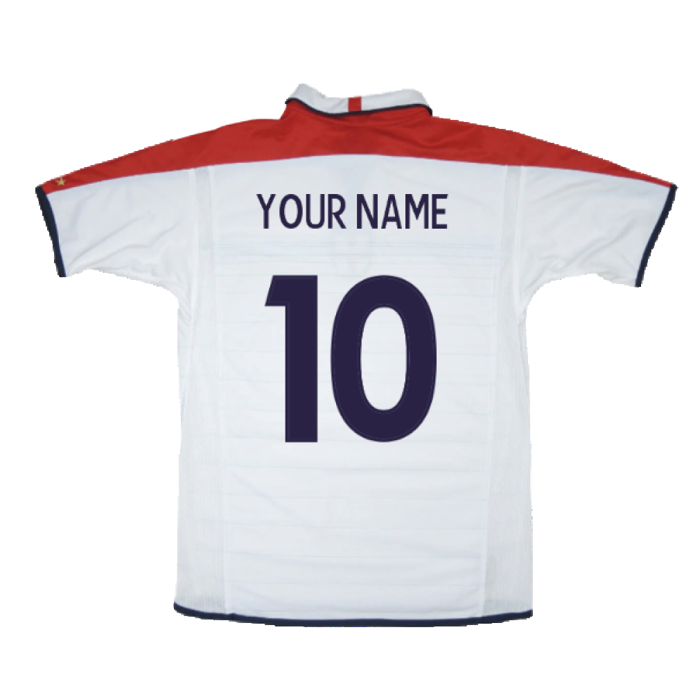 England 2003-05 Home Shirt (L) (Very Good) (Your Name)_2