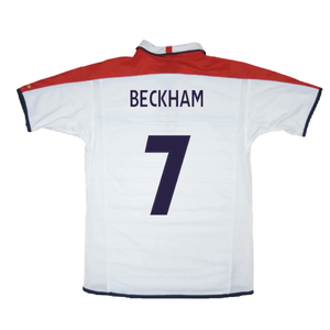 England 2003-05 Home Shirt (Women\\\'s 16) (Excellent) (Beckham 7)_1