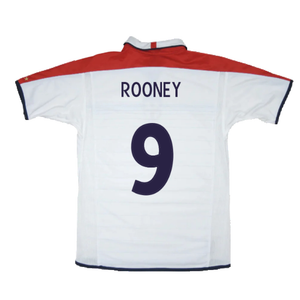 England 2003-05 Home Shirt (Women\\\'s 16) (Excellent) (Rooney 9)_1