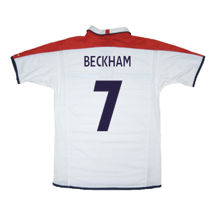 England 2003-05 Home Shirt (XXL) (Excellent) (BECKHAM 7)_2