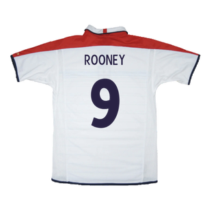 England 2003-05 Home Shirt (XXL) (Excellent) (ROONEY 9)_2