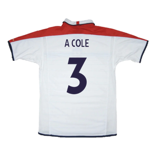 England 2003-05 Home Shirt (L) (Excellent) (A Cole 3)_1