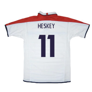 England 2003-05 Home Shirt (L) (Excellent) (Heskey 11)_1