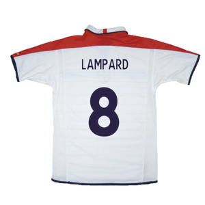 England 2004-05 Home Shirt (XL) (Very Good) (LAMPARD 8)_2