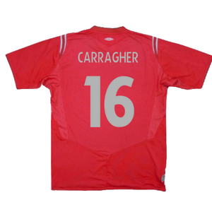 England 2004-06 Away Shirt (XL) (Good) (Carragher 16)_1